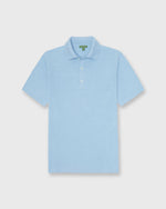 Load image into Gallery viewer, Rally Polo Sweater in Light Blue Cotton
