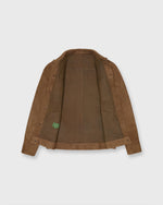 Load image into Gallery viewer, Work Jacket in Tobacco Suede
