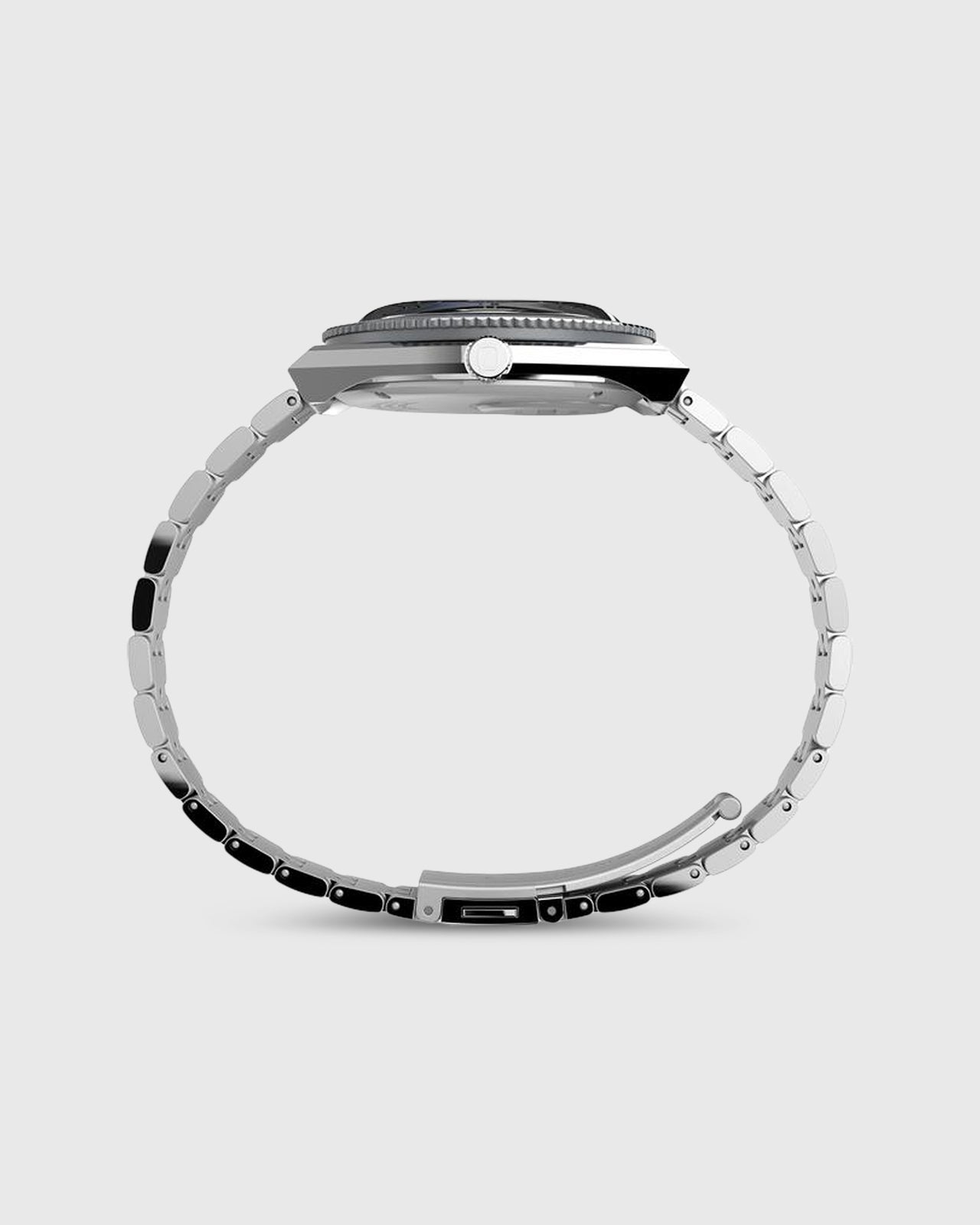 Q Timex GMT Watch in Black/Blue