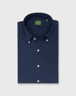 Load image into Gallery viewer, Button-Down Sport Shirt in Navy Oxford
