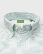 Load image into Gallery viewer, Button-Down Sport Shirt in Lovat University Stripe Oxford
