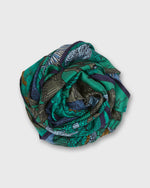 Load image into Gallery viewer, Forest Square Scarf in Green
