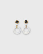 Load image into Gallery viewer, Maderia Glass Earrings in Mist
