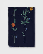 Load image into Gallery viewer, Garden Glory Scarf in Navy
