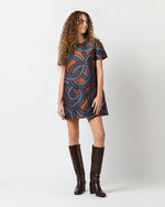 Load image into Gallery viewer, Mini Swing Dress in Montecarlo Jacquard
