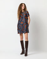 Load image into Gallery viewer, Mini Swing Dress in Montecarlo Jacquard
