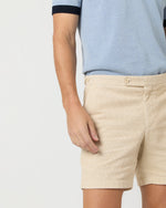 Load image into Gallery viewer, Side-Tab Field Short in Bone Garment-Dyed Corduroy
