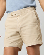 Load image into Gallery viewer, Side-Tab Field Short in Bone Garment-Dyed Corduroy
