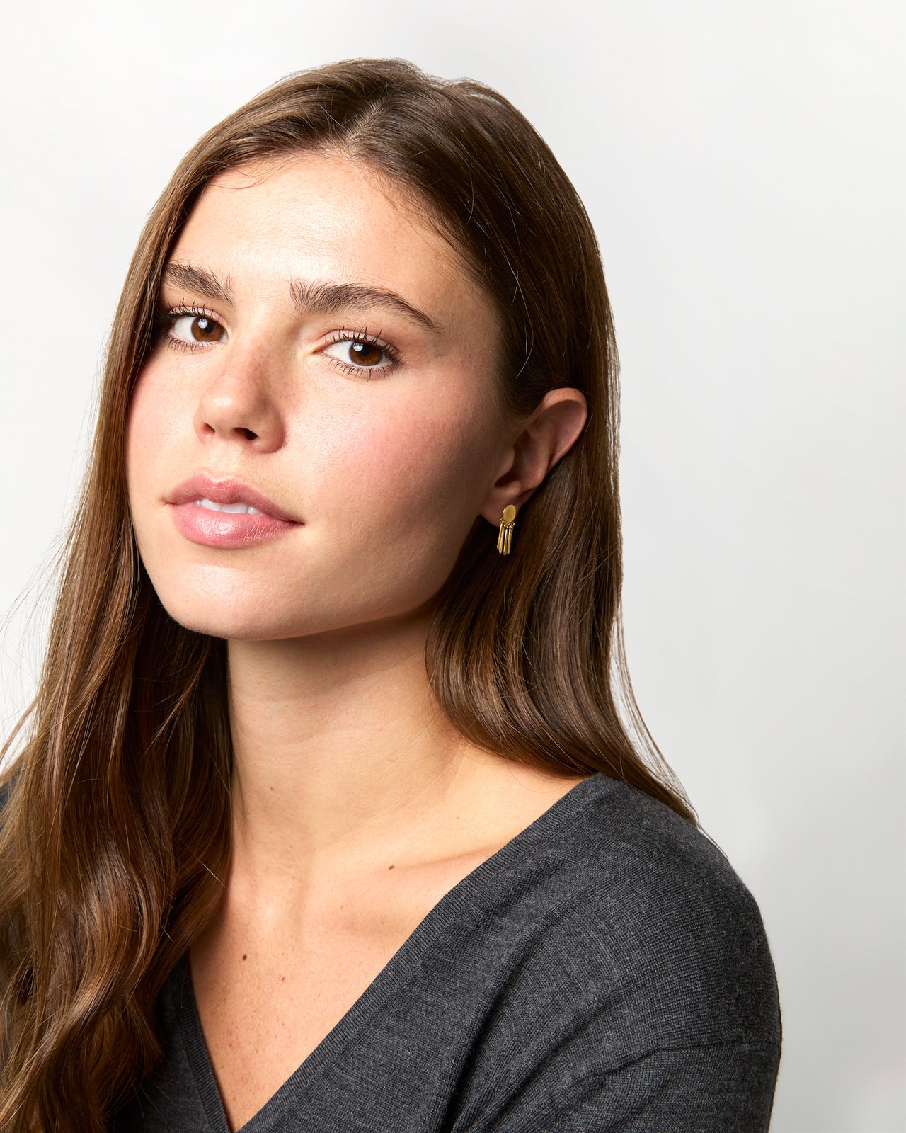 Babette Earrings in Gold