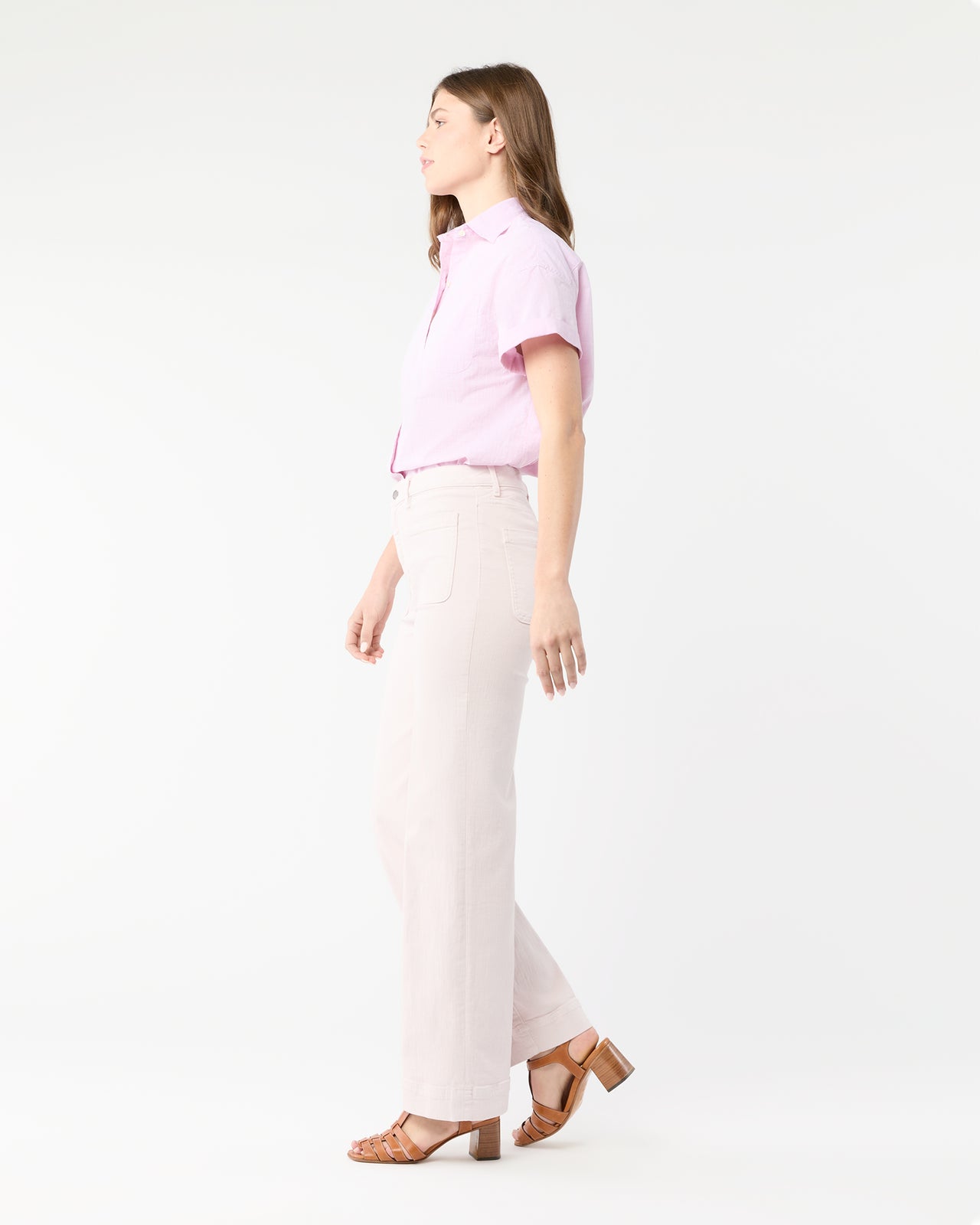 Agnes Shirt in Orchid Chambray