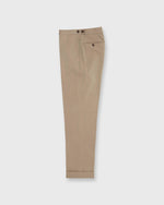 Load image into Gallery viewer, Side-Tab Dress Trouser in Khaki/Red Solaro
