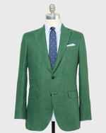 Load image into Gallery viewer, Kincaid No. 2 Jacket in Green Linen Hopsack

