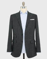 Load image into Gallery viewer, Virgil No. 2 Jacket in Olive/Navy Houndstooth Hopsack
