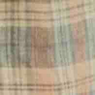 Virgil No. 2 Jacket in Wheat/Melon/Lovat Plaid Linen Hopsack