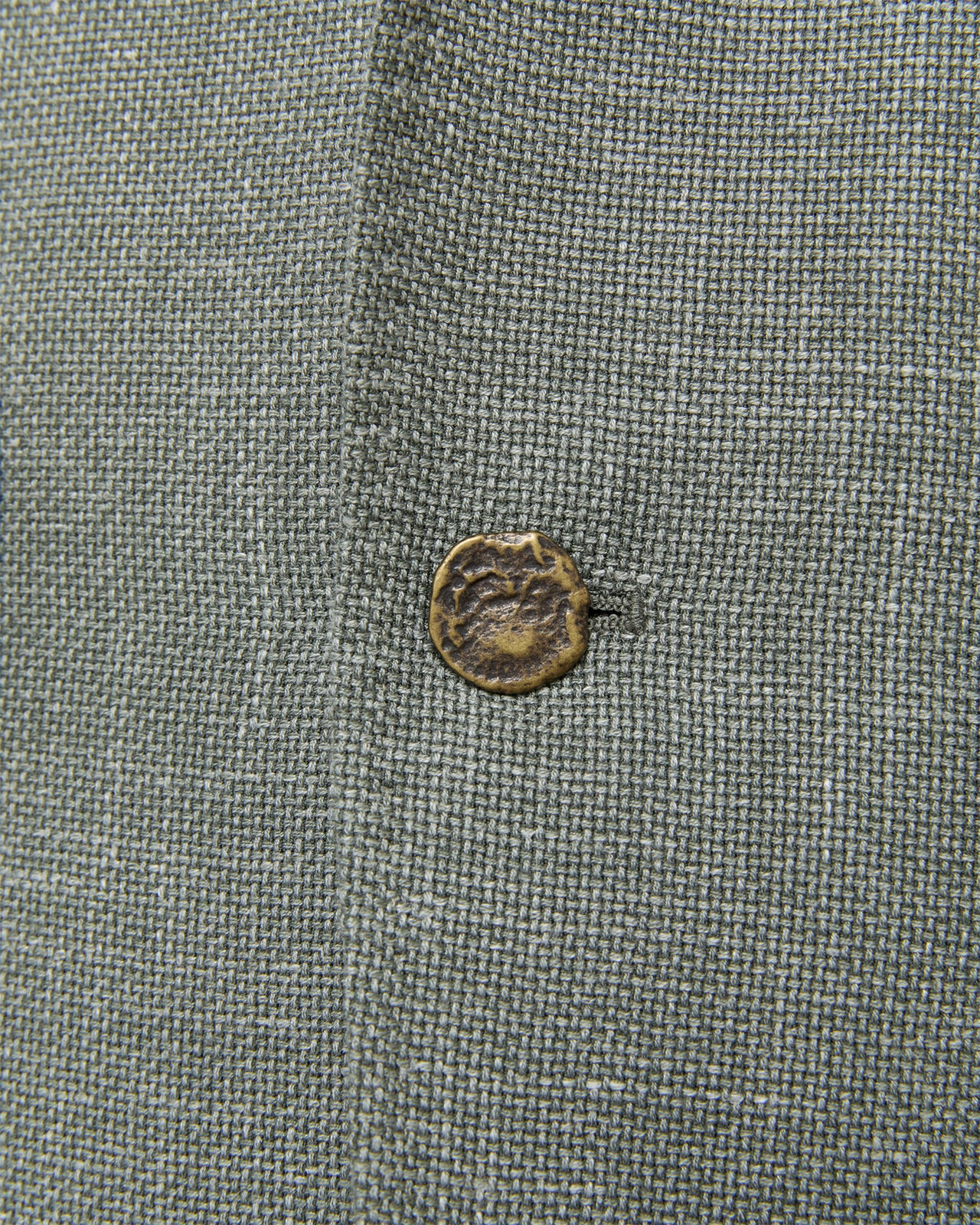 Ghost Blazer in Sage Hopsack