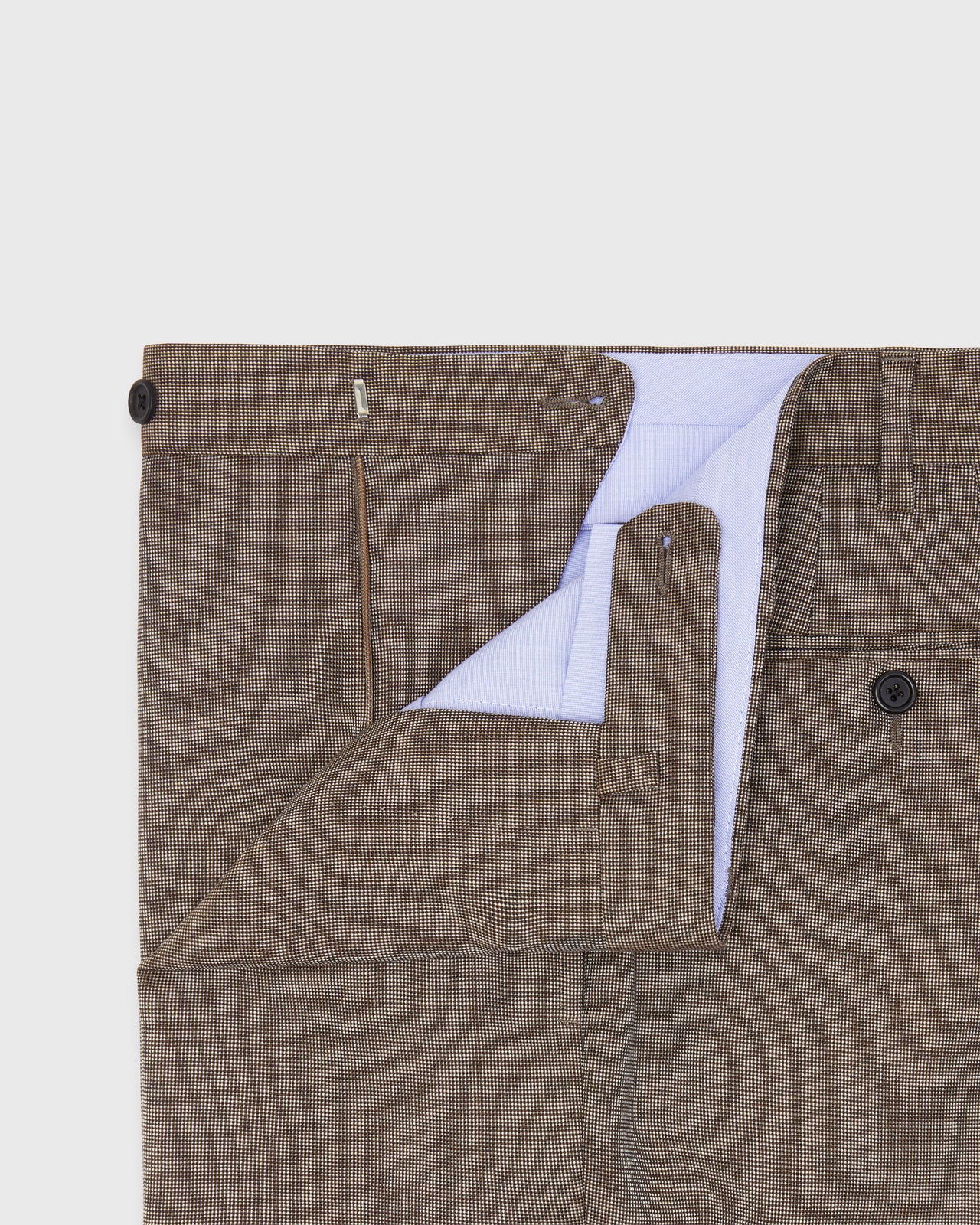 Kincaid No. 3 Suit in Chocolate Nailhead
