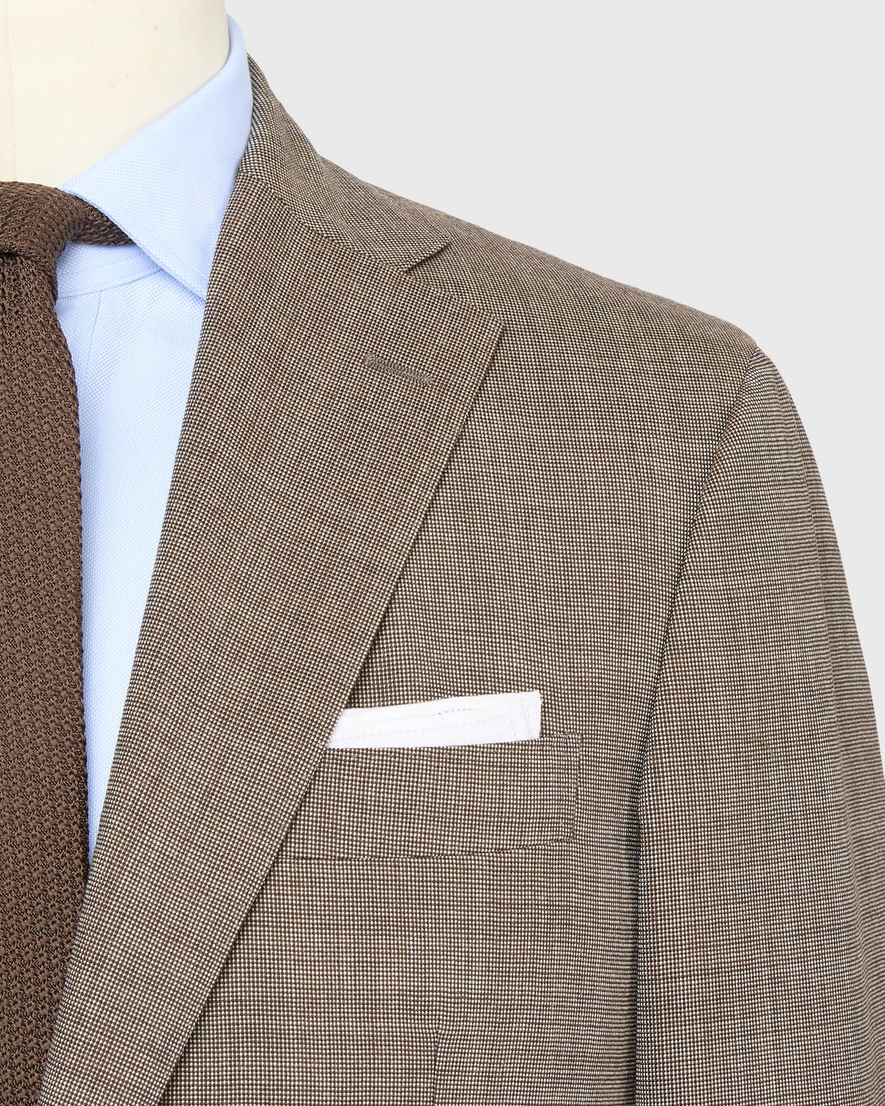 Kincaid No. 3 Suit in Chocolate Nailhead