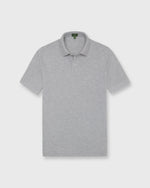 Load image into Gallery viewer, Court Polo in Heather Grey Pima Pique
