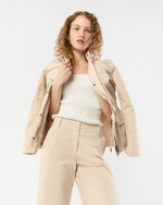 Load image into Gallery viewer, M65 Jacket in Sand Stretch Twill
