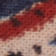 Sport Trouser in Red/Blue/Cream Block Print Poplin