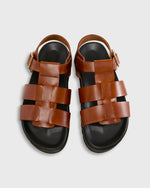 Load image into Gallery viewer, Natalie Sandal in Tan Leather
