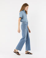 Load image into Gallery viewer, Agnes Shirt in Extra Light Washed Cotolino Chambray
