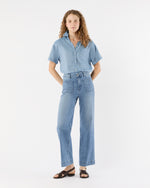 Load image into Gallery viewer, Agnes Shirt in Extra Light Washed Cotolino Chambray
