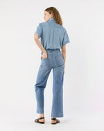 Load image into Gallery viewer, Agnes Shirt in Extra Light Washed Cotolino Chambray

