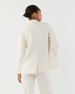 Load image into Gallery viewer, Ghost Blazer in White Linen
