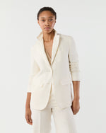 Load image into Gallery viewer, Ghost Blazer in White Linen
