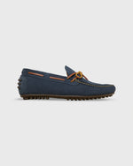 Load image into Gallery viewer, Driving Moccasin in Pacific Blue Suede

