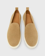 Load image into Gallery viewer, Slip-On Sneaker in Sand Suede
