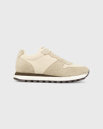 Load image into Gallery viewer, Trainer in Stone/Natural Suede/Canvas
