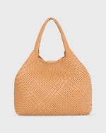 Load image into Gallery viewer, Mercato Handwoven Tote in Tobacco Leather
