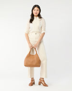 Load image into Gallery viewer, Mercato Handwoven Tote in Tobacco Leather
