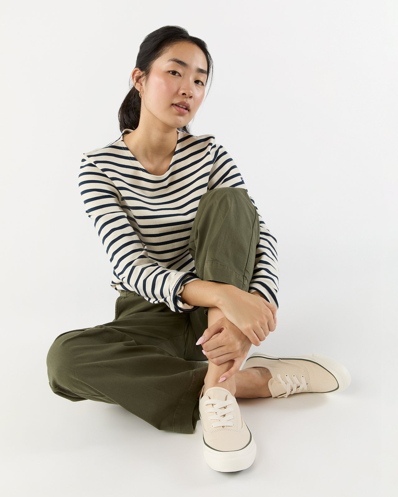 Quint Sneaker in Natural Canvas