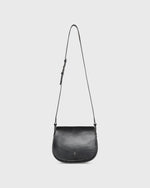 Load image into Gallery viewer, Medium Accordion Clara Crossbody Bag in Black Leather

