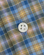 Load image into Gallery viewer, Otto Handmade Sport Shirt in Blue/Yellow/Pink Check Poplin
