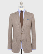 Load image into Gallery viewer, Ghost Blazer in Chocolate/Oat Glen Plaid Brushed Hopsack
