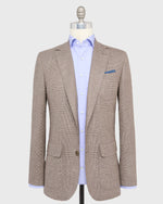 Load image into Gallery viewer, Ghost Blazer in Chocolate/Oat Glen Plaid Brushed Hopsack
