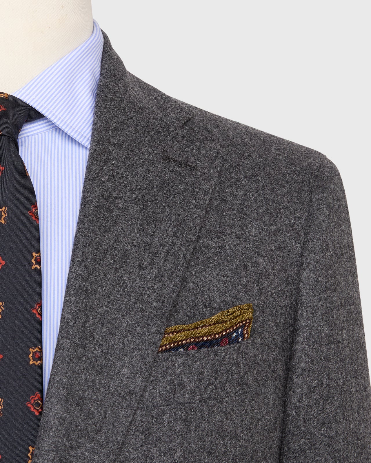 Kincaid No. 3 Suit in Mid-Grey Flannel