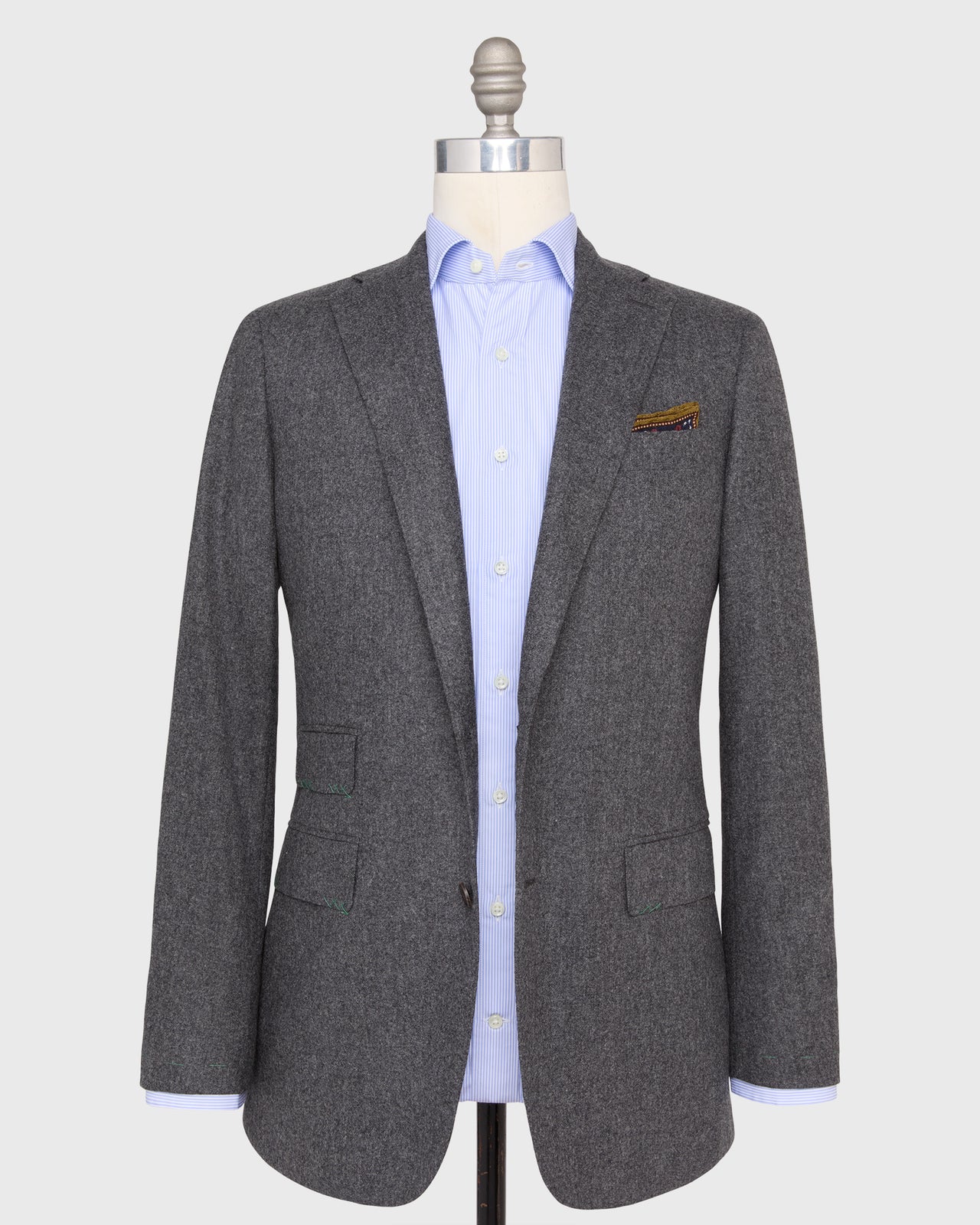 Kincaid No. 3 Suit in Mid-Grey Flannel