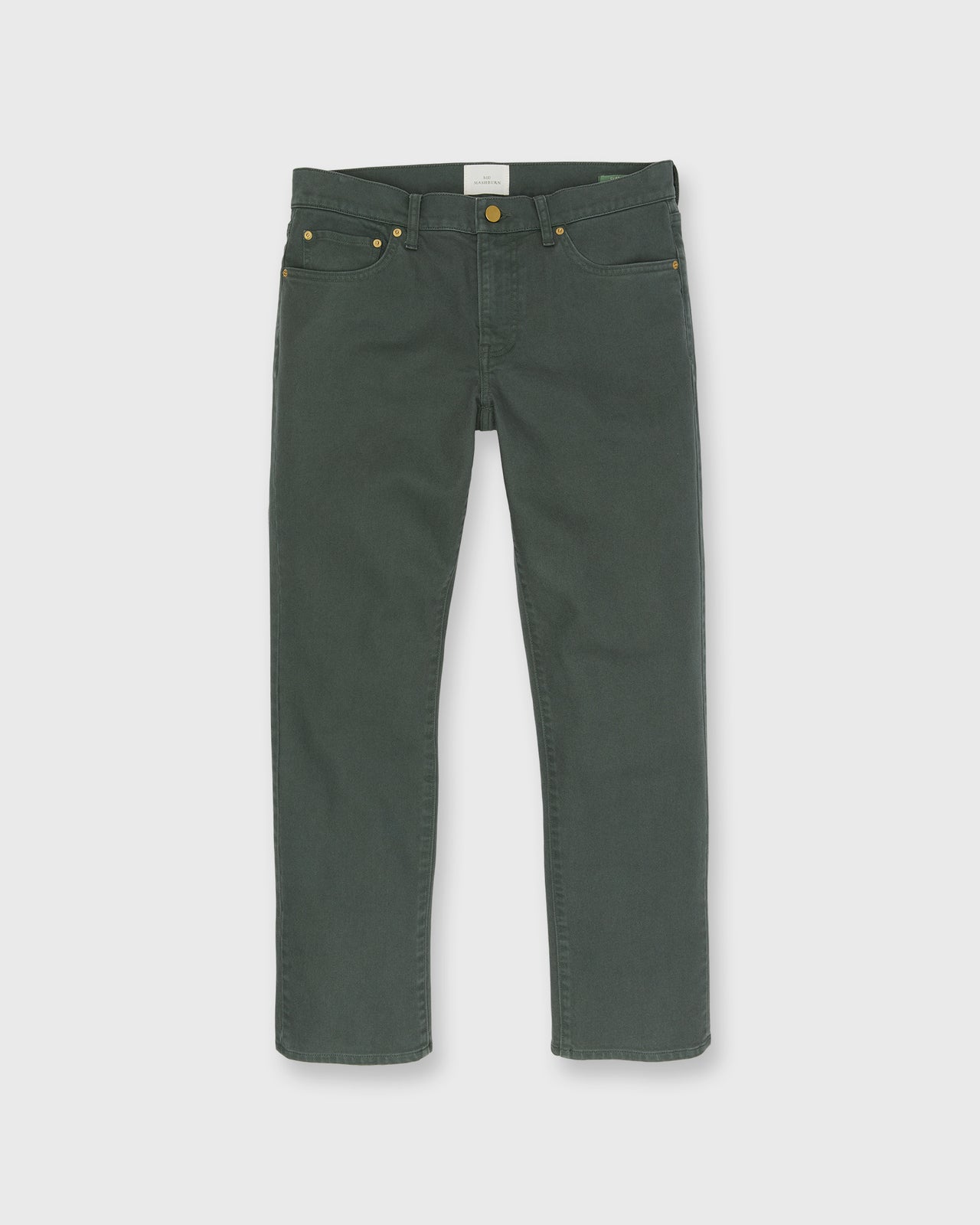 Clift Straight Leg Jean in Ivy Garment Dyed Stretch Denim