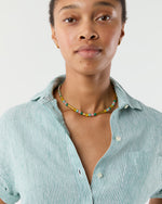 Load image into Gallery viewer, Honolulu Necklace in Pink &amp; Green Multi
