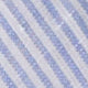 Victoria Blouse in Sky/White Small Bengal Stripe Linen