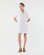 Load image into Gallery viewer, Molly Dress in White Poplin
