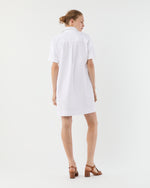 Load image into Gallery viewer, Molly Dress in White Poplin
