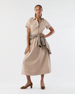 Load image into Gallery viewer, Miranda Skirt in Stone Poplin
