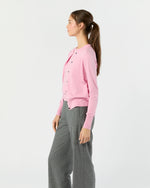 Load image into Gallery viewer, Rosie Cardigan in Heather Rose Cotton/Silk
