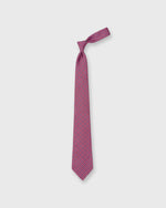 Load image into Gallery viewer, Silk Print Tie in Red/Blue Square
